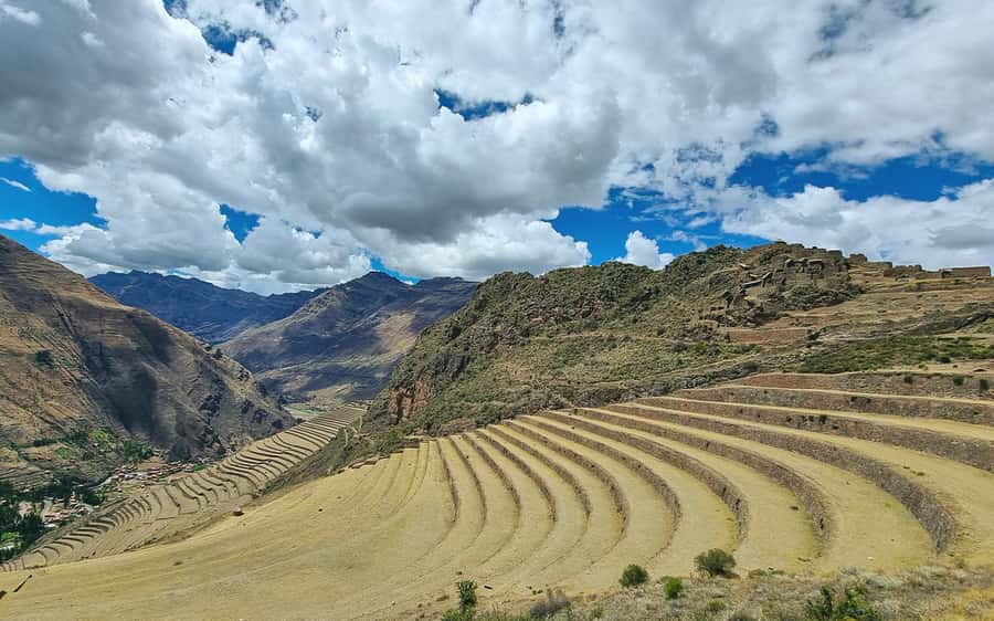 Sacred Valley Tour 1 Day - Maras turns mountain water into salt