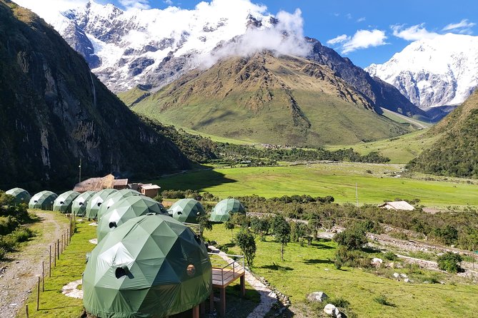 Salkantay Trek 4 Days to Machu Picchu by Glamping Sky Lodge Dome - Day two: the Salkantay Pass at 4,650 meters