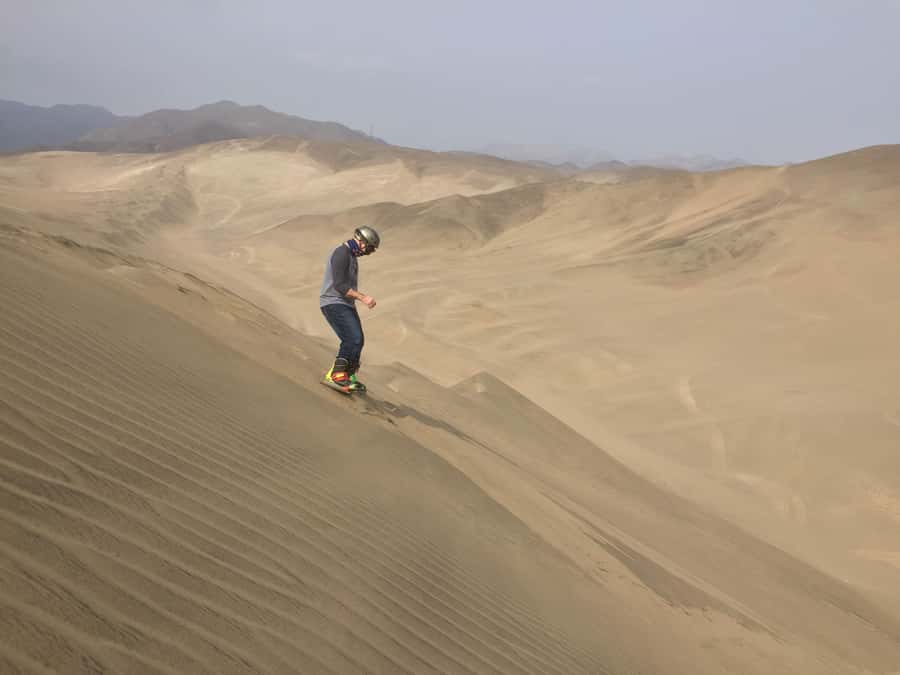 Sandbording in Lima - Two and a half hours gives you room to improve