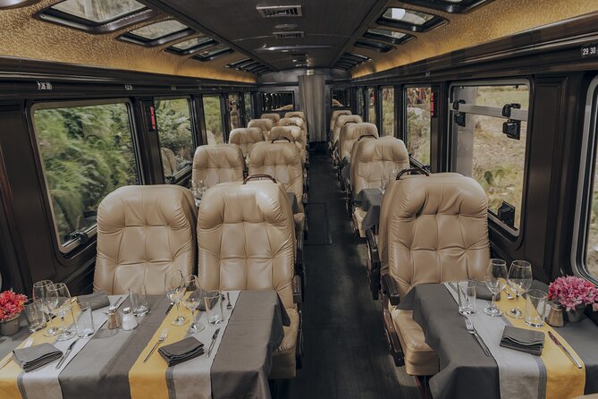The First Class Machu Picchu Train by Inca Rail - Beginning in Cusco at the VIP waiting room