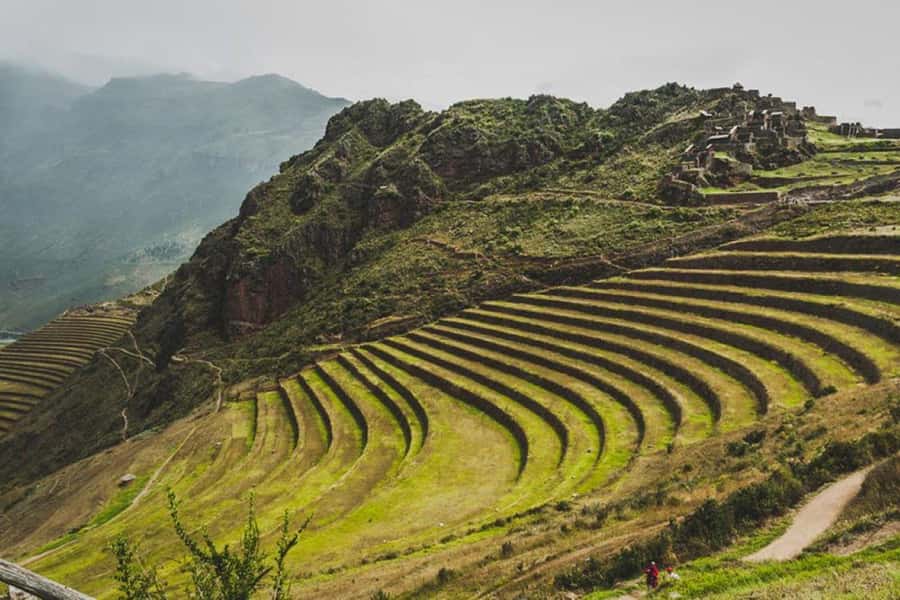 Visit Pisac from Cusco: Private Transport - The view over the Sacred Valley
