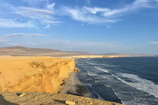Visit the Paracas National Reserve on a SCOOTER - The Cathedral, the mine, and the lagoon