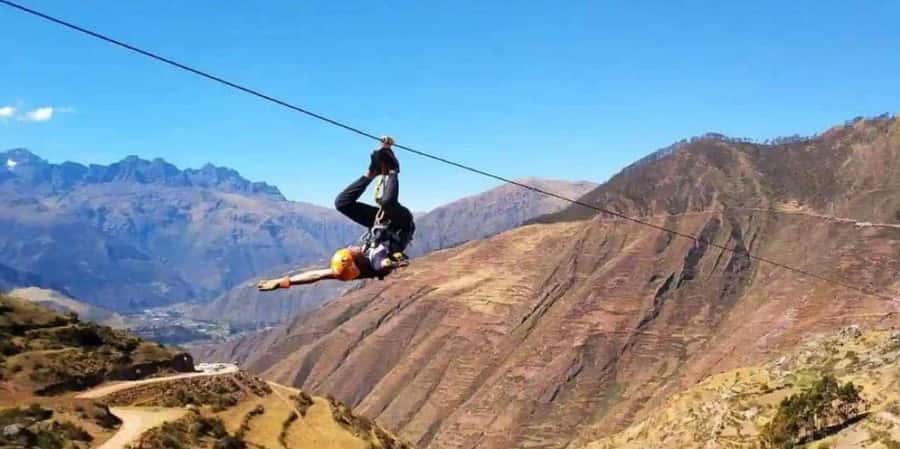 Zipline over the Sacred Valley Trip - The 40-minute ride from Cusco